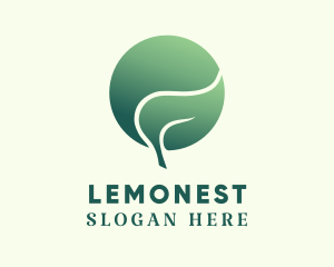 Moon Leaf Gardening  Logo