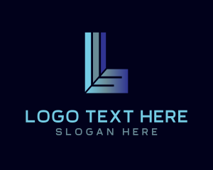 Consultant - Industrial Letter L Business logo design