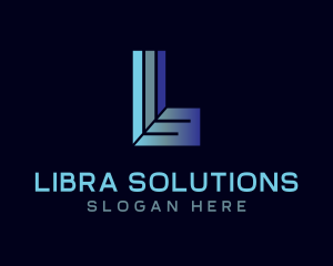 Industrial Letter L Business logo design