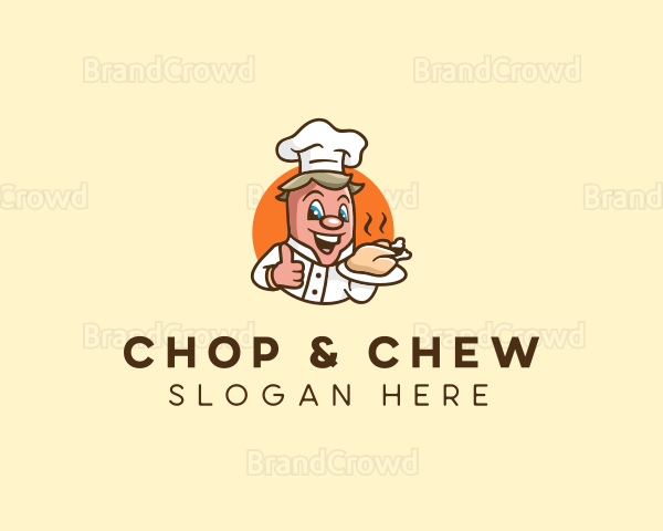 Chicken Sausage Chef Logo