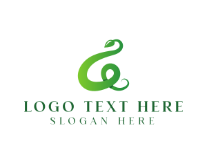 Organic Leaf Vine Letter G  Logo