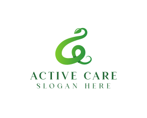 Physiotherapy - Organic Leaf Vine Letter G logo design