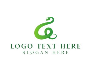 Letter G - Organic Leaf Vine Letter G logo design