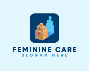 Package Box Delivery  Logo