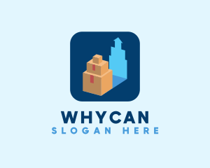 Package Box Delivery  Logo