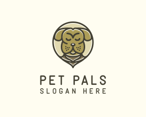 Angry Bulldog Pet logo design