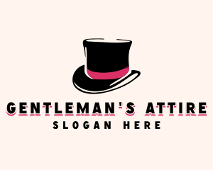 Magician Top Hat logo design