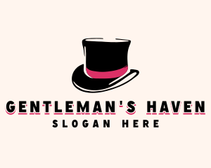 Magician Top Hat logo design