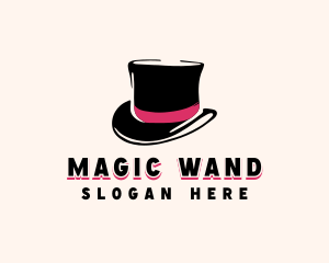 Magician Top Hat logo design