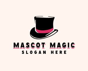 Magician Top Hat logo design