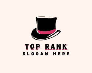 Magician Top Hat logo design