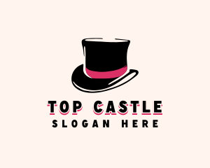 Magician Top Hat logo design