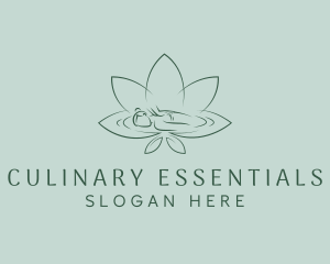 Lotus Massage Spa logo design