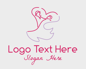 two-dancing-logo-examples