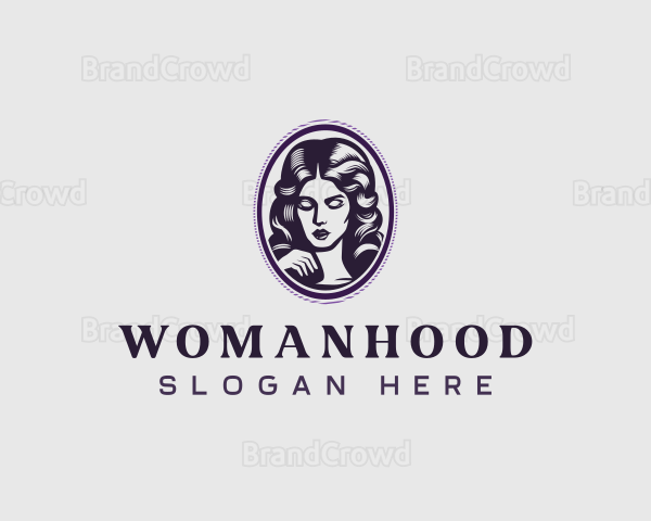 Beauty Woman Salon Logo