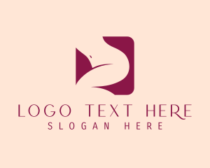 Lady - Woman Nude Body logo design