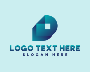 Tech - Tech Company Letter D logo design