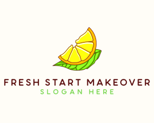 Orange Pulp Citrus logo design