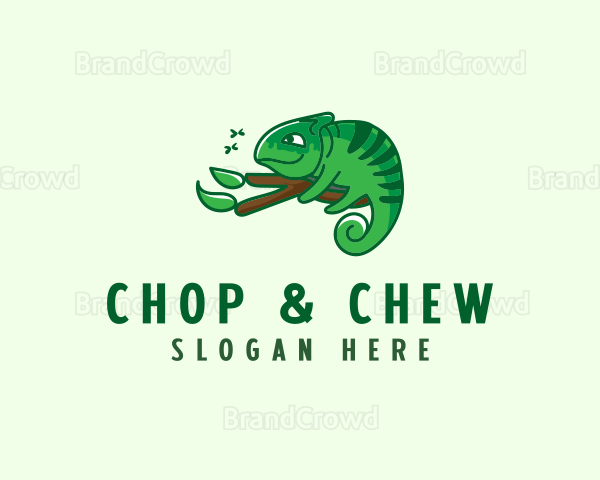 Wild Chameleon Branch Logo