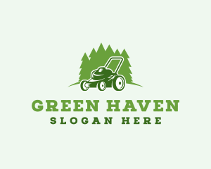 Yard - Lawn Mower Yard logo design