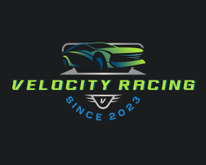 Racing Car Detailing logo design