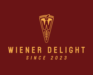 Wheat Bakery Letter W  logo design