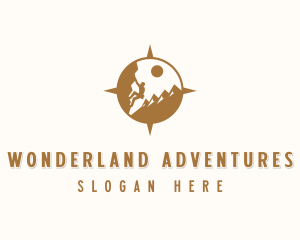 Rock Climbing Adventure logo design