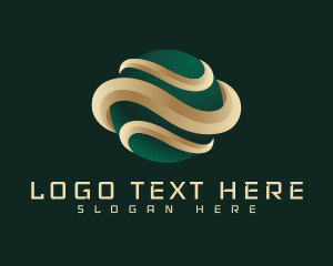 Modern - Premium Corporate Globe Wave logo design