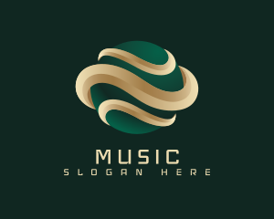 Agency - Premium Corporate Globe Wave logo design