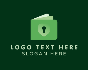 Rebate - Money Wallet Lock logo design