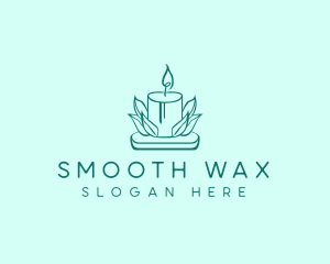 Wax - Decor Wax Candle logo design