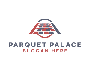 Parquet - Floor Pavement Tile logo design