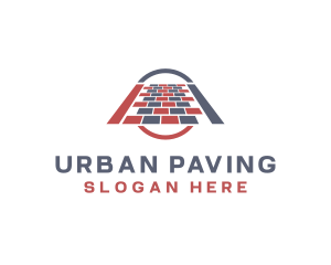 Pavement - Floor Pavement Tile logo design