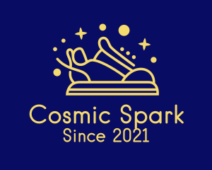 Cosmic Rubber Shoes logo design