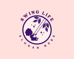 Swing - Playground Swing Park logo design