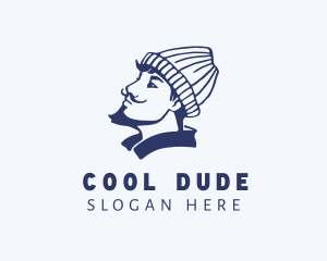 Dude - Men Bonet Styling logo design