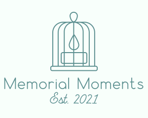 Commemoration - Tealight Candle Cage logo design
