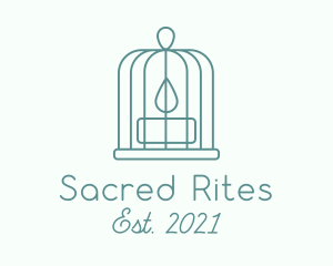 Ritual - Tealight Candle Cage logo design