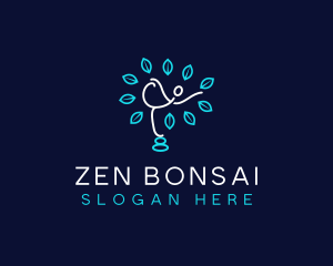 Yoga Tree Zen logo design