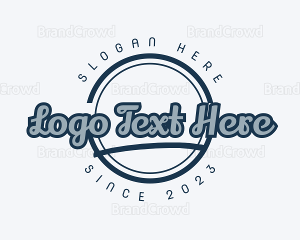 Hipster Fashion Business Logo