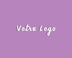 Beauty Script Wordmark Logo