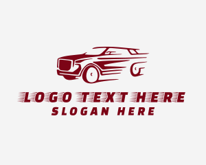 Transportation - Fast Automotive Racer logo design