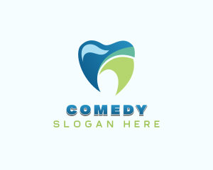 Tooth Dental Hygiene Logo