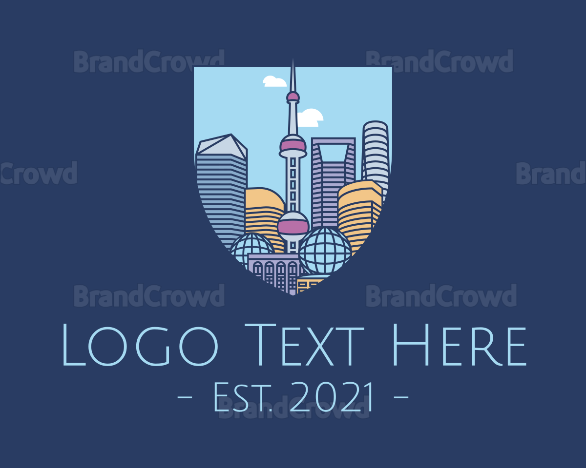 Shanghai China City Logo | BrandCrowd Logo Maker