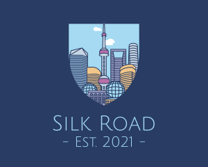 Shanghai - Shanghai China City logo design