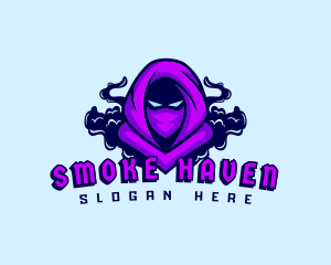 Smoke - Ninja Smoke Gaming logo design