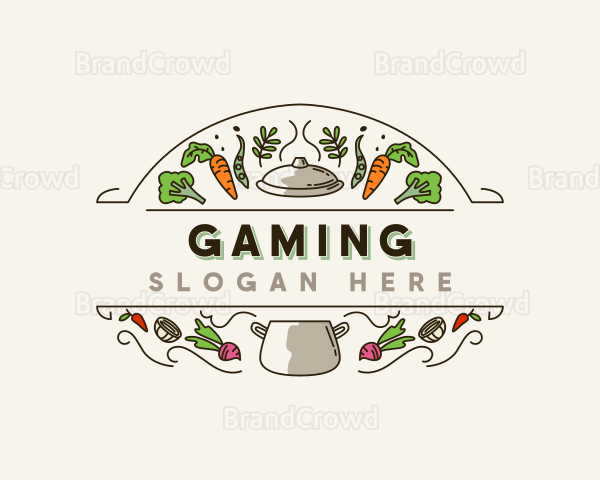 Restaurant Gourmet Cooking Logo