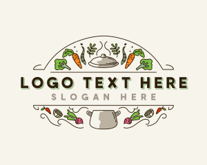 Recipe - Restaurant Gourmet Cooking logo design