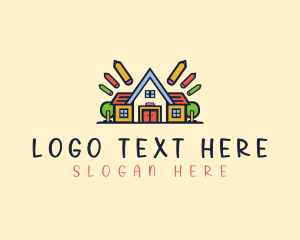 Study - Daycare School Learning logo design