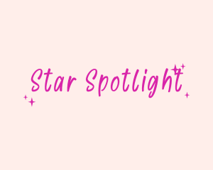 Cute StarSparkle logo design